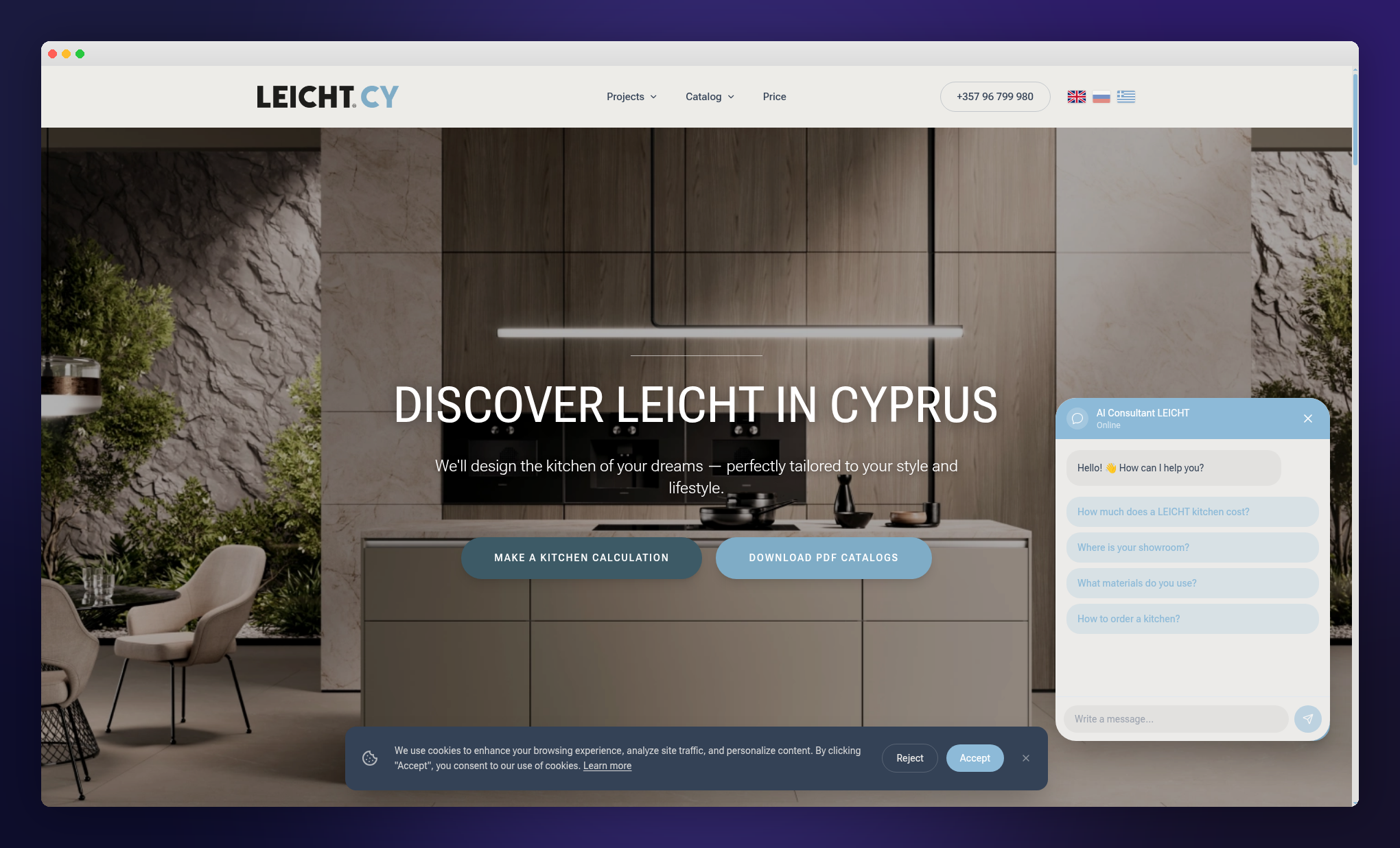 LEICHT Küchen Cyprus
